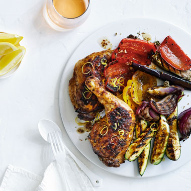 Lyndey Milan's recipe for Greek-style barbeque chicken.