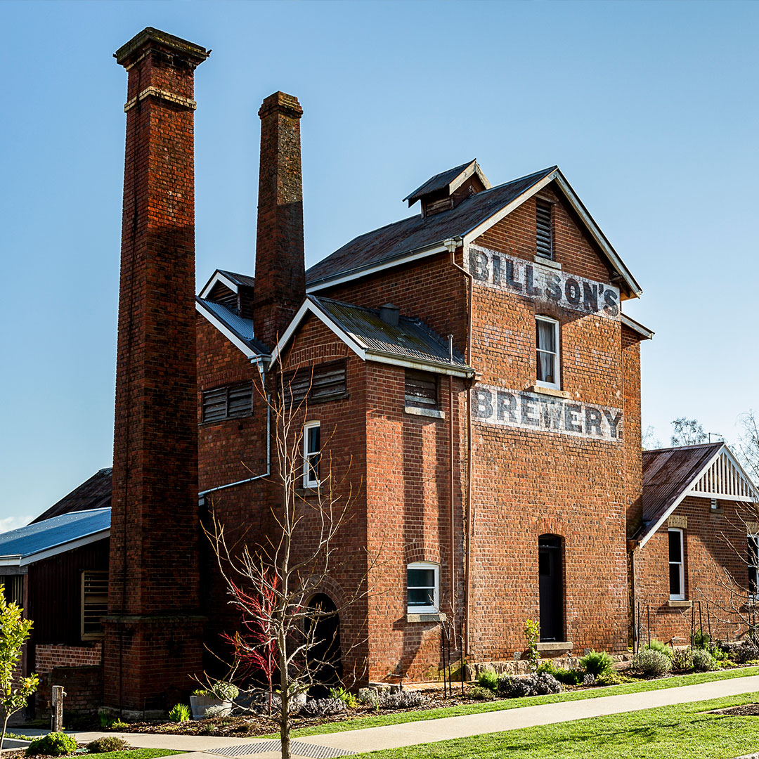 Billson's Brewery in Beechworth dates back to 1865.