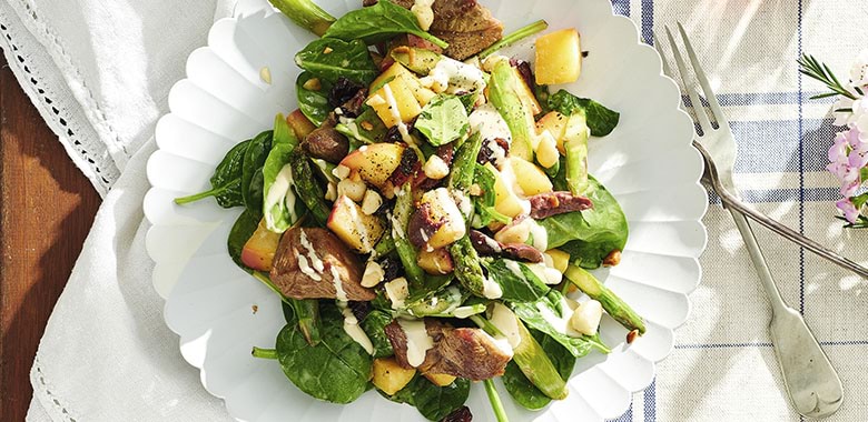 Lyndey Milans Lamb and Apple Salad