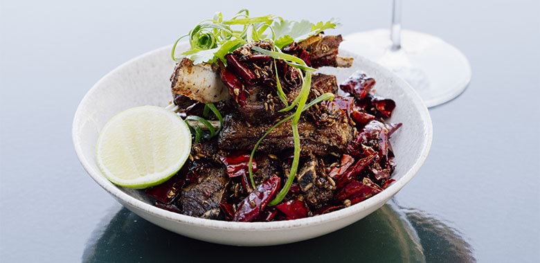 Louis Tikarams Spiced Lamb Ribs