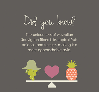 Australian Sauvignon Blanc infographic